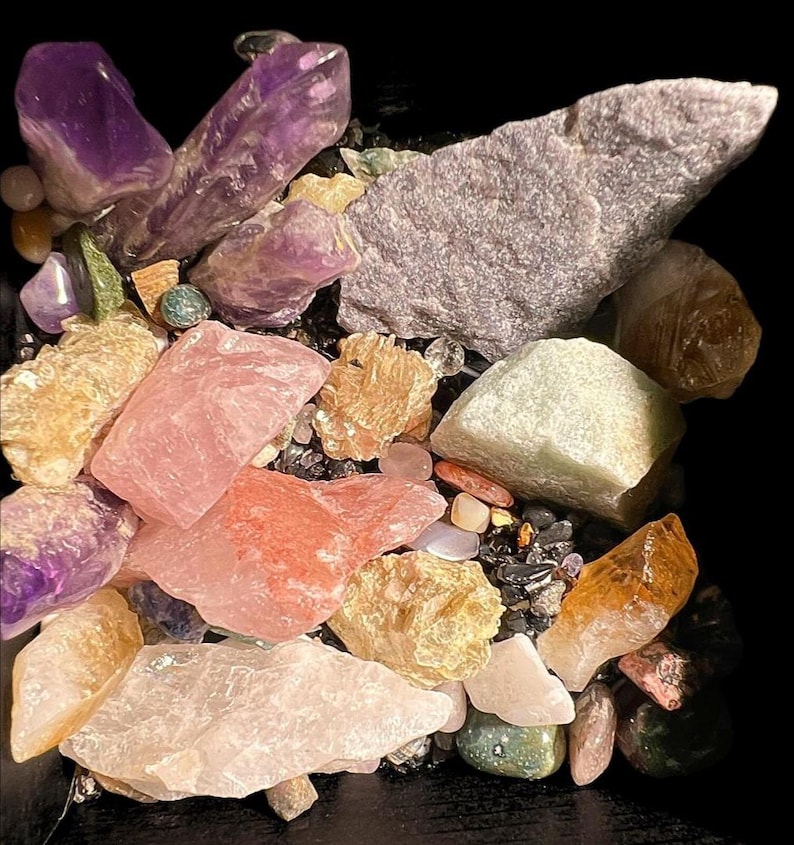 15+ Raw Crystal Collection