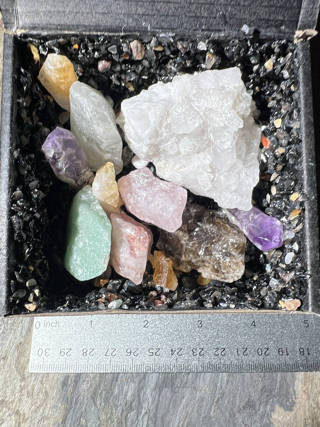 White Quartz Box
